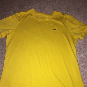 Yellow Nike Top